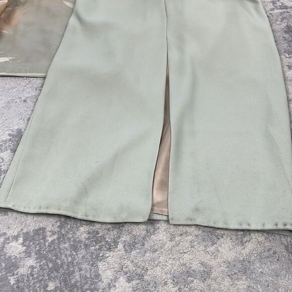 Watters and Watters Mother of the Bride Midi Dress Gown Bolero Pastel Green Sz 4 - Picture 13 of 13